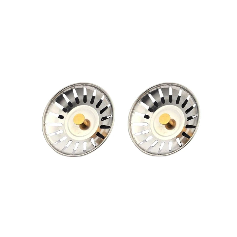 2pcs Kitchen Sink Strainer Stopper Waste Plug Sink Filter Filtre Sink