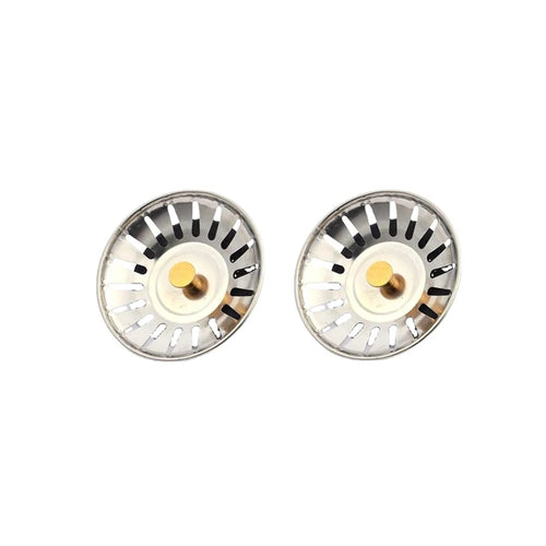 2pcs Kitchen Sink Strainer Stopper Waste Plug Sink Filter Filtre Sink