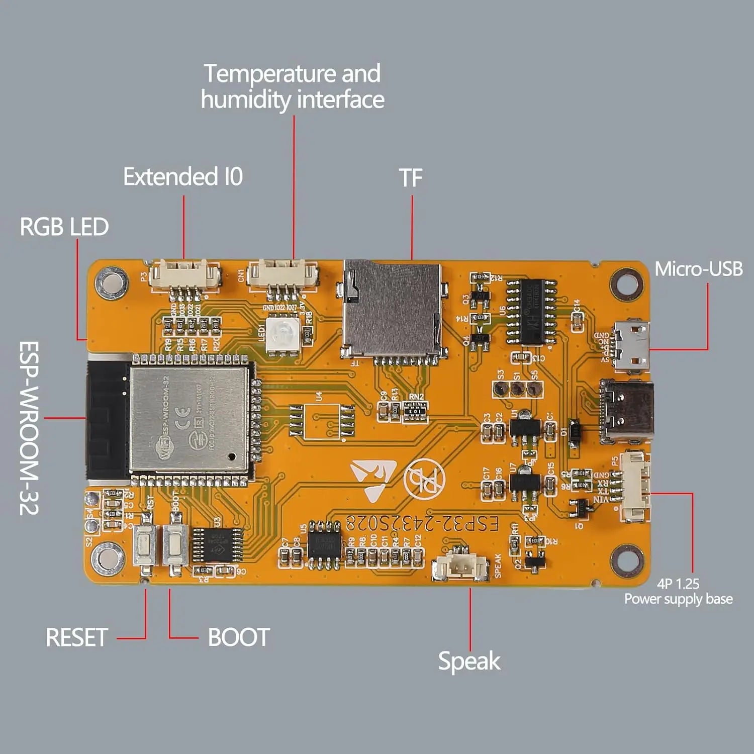 ESP32 for Arduino LVGL WIFI&Bluetooth Development Board 2.8 240*320