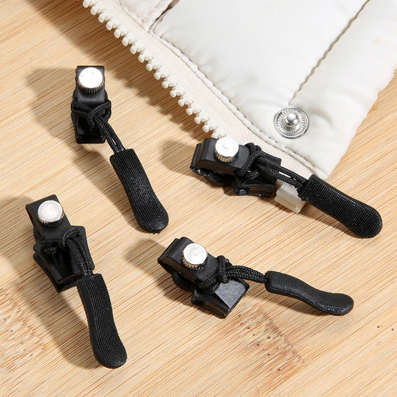 3/6/12Pcs Universal Zipper Repair Kit Quick Instant Detachable Zipper