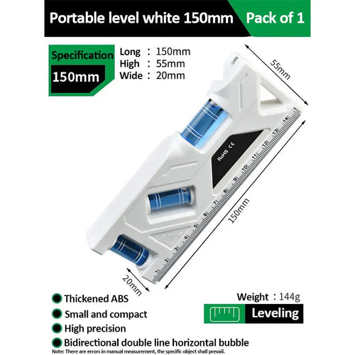 Mini Level Gauge High-precision Horizontal Vertical Measure Metric