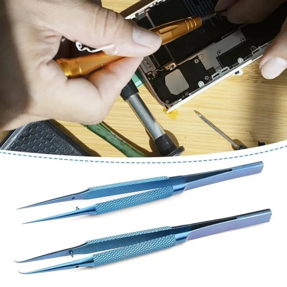Precise Titanium Alloy Tweezers Professional Phone Repair Tool
