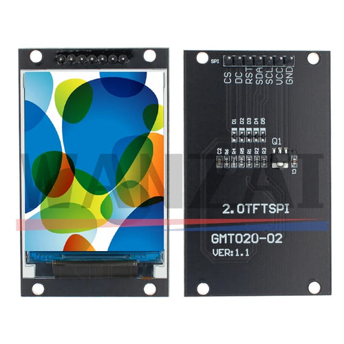 2.0 inch TFT Display OLED LCD Drive IC ST7789V 240RGBx320 Dot-Matrix