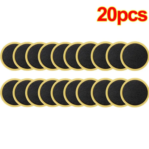 30/20/10PCS Bicycle Glue-free Tire Patches Tool Quick Repairing Tyre