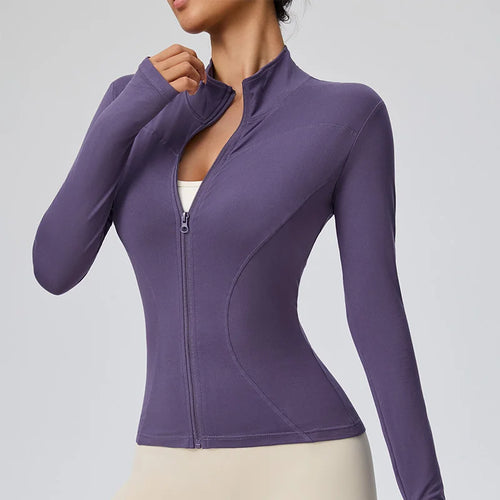 2025 Fall Pilates Quick-Dry Athletic Jacket for Women - Ideal for Gym