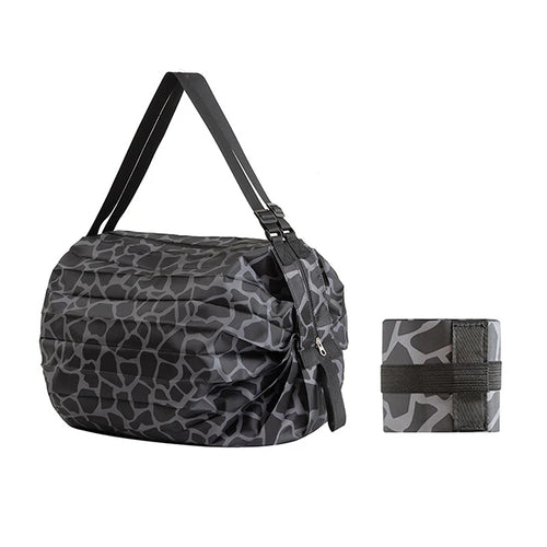 Foldable Storage Bag With Handle Portable Travel Camouflage Handbags