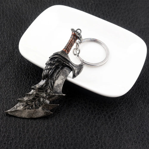 Game God of War Ragnarok Keychain Kratos The World Serpent Jormungandr