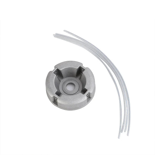 Universal Aluminum Alloy Lawn Mower Head and Replacement Nylon Steel