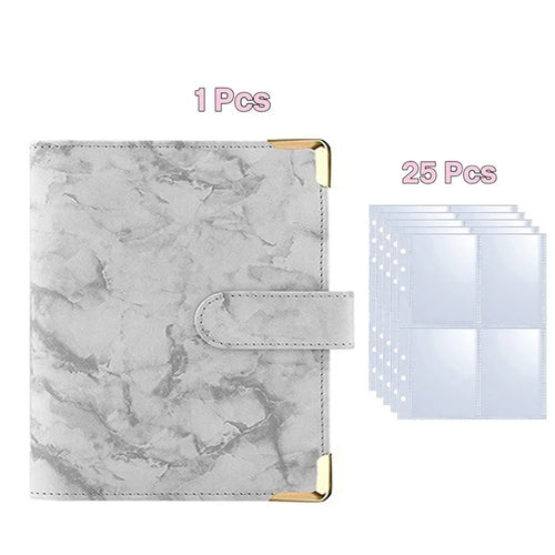 25pcs Page(4 Grids) Photo Card A5-Binder Kpop Photo Albums Idol Cards