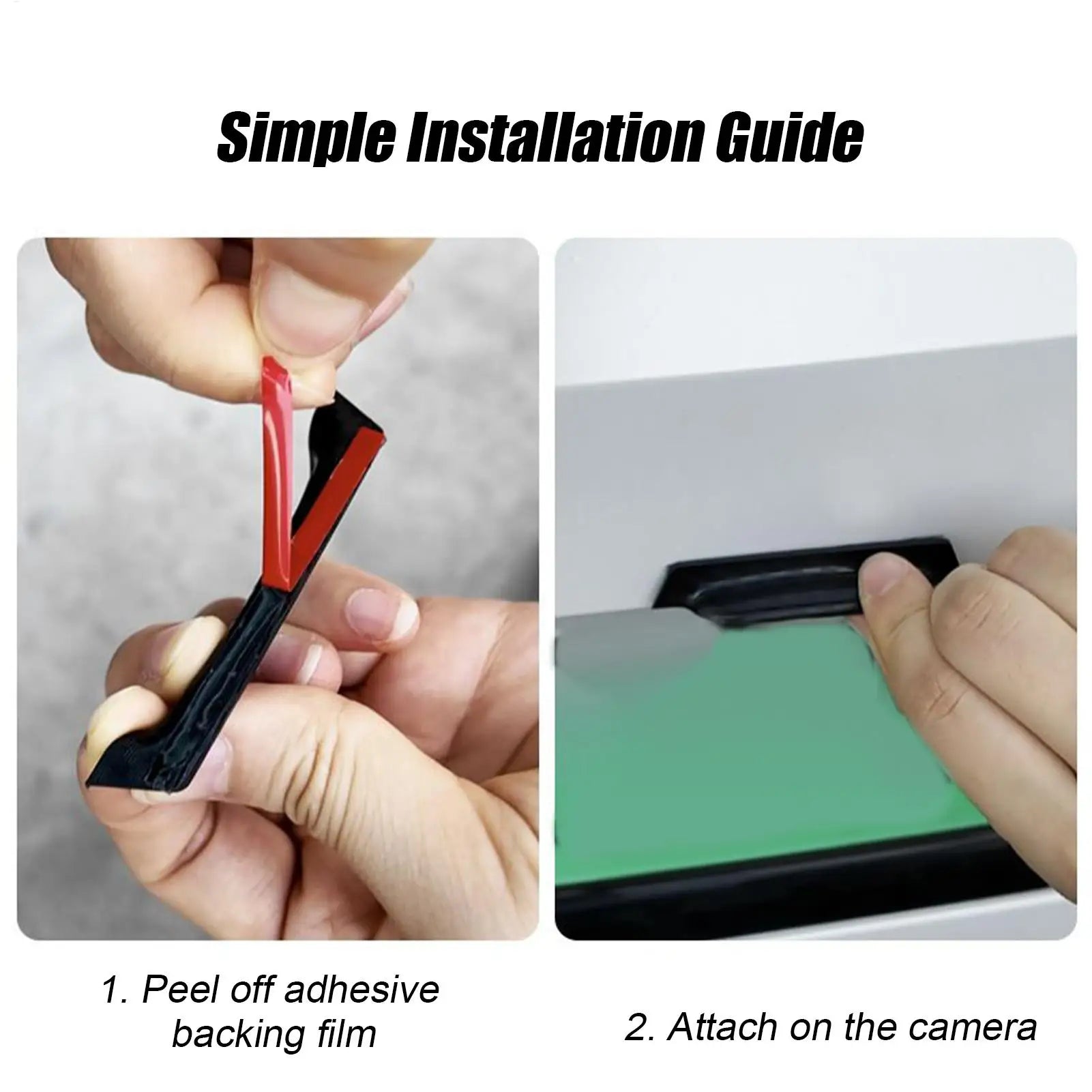 360 Degree Car Rear Camera Cover 1PC Rainproof Dust Shield Protection,