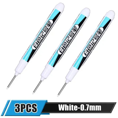0.7/1.0/2.5MM White Permanent Marker Pens Markers Paint Pen For Wood
