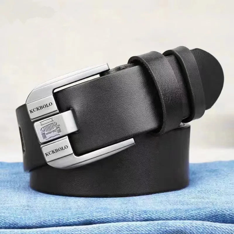 Fashionable High-Quality Men's Belt Genuine Leather bussines women