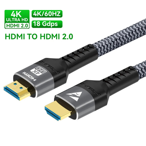 8K HDMI-Compatible Cable 4K@120Hz 8K@60Hz HDMI 2.1 Cable 48Gbps