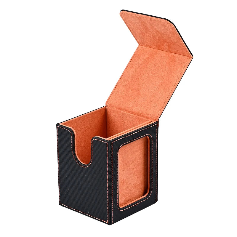 Card deck box with display window, Hold 120 + Single sleeved