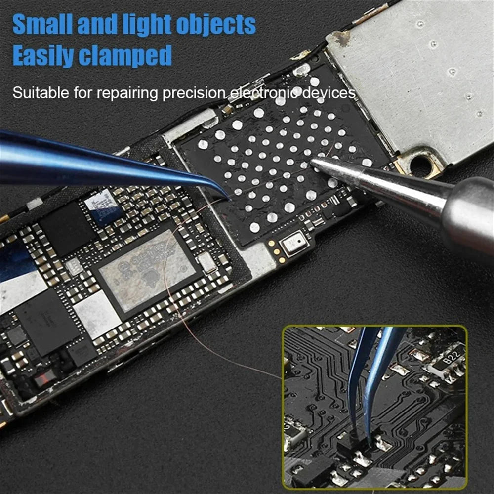 Precise Titanium Alloy Tweezers Professional Phone Repair Tool