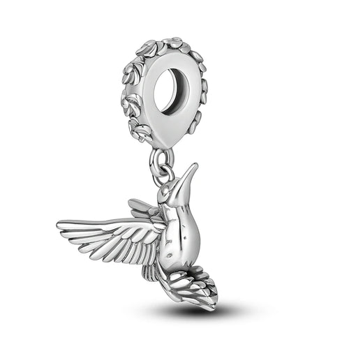 925 Sterling Silver Charms Beads Pendant Tree of Life Dog Elephant