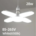 E27 Fan Foldable 28W LED Bulb AC220V/110V 40 Bulb Deformation for Home