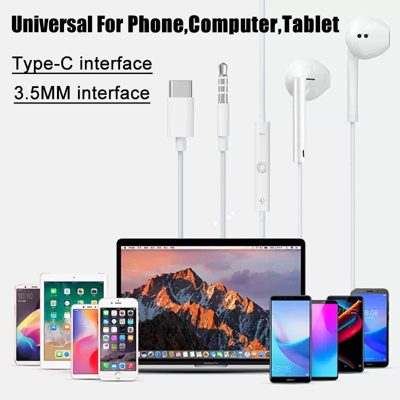 Original In-Ear Wired Earphones For Apple iPad iPhone 17 11 12 13 14
