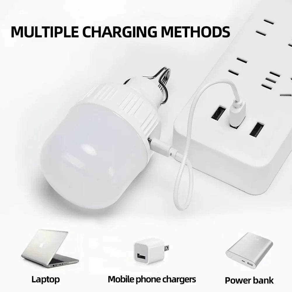 Portable USB Rechargeable LED Pendant Light High Brightness Waterproof