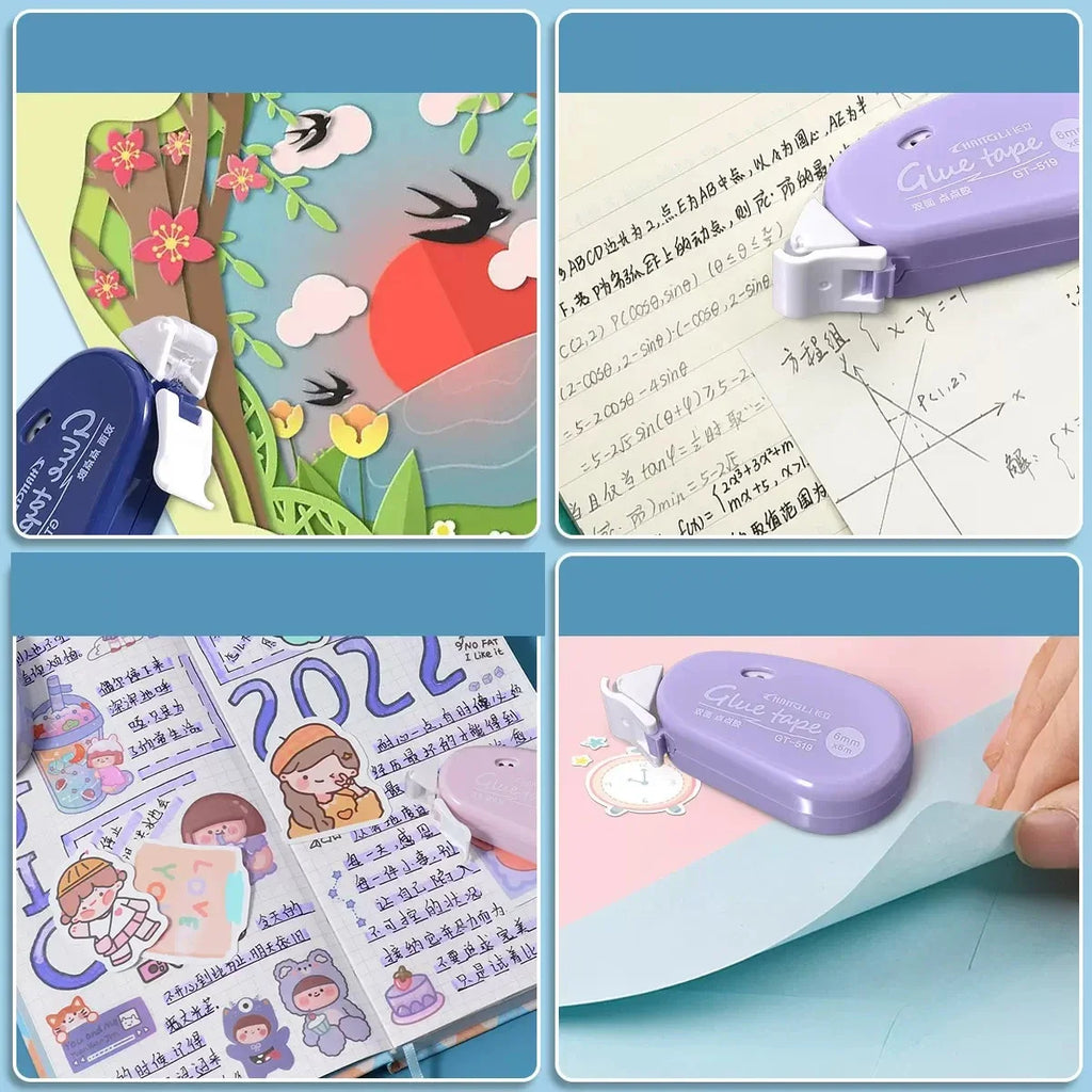 Journamm 6m*6mm Double Sided Adhesive Dots Glue Tape DIY Scrapbooking