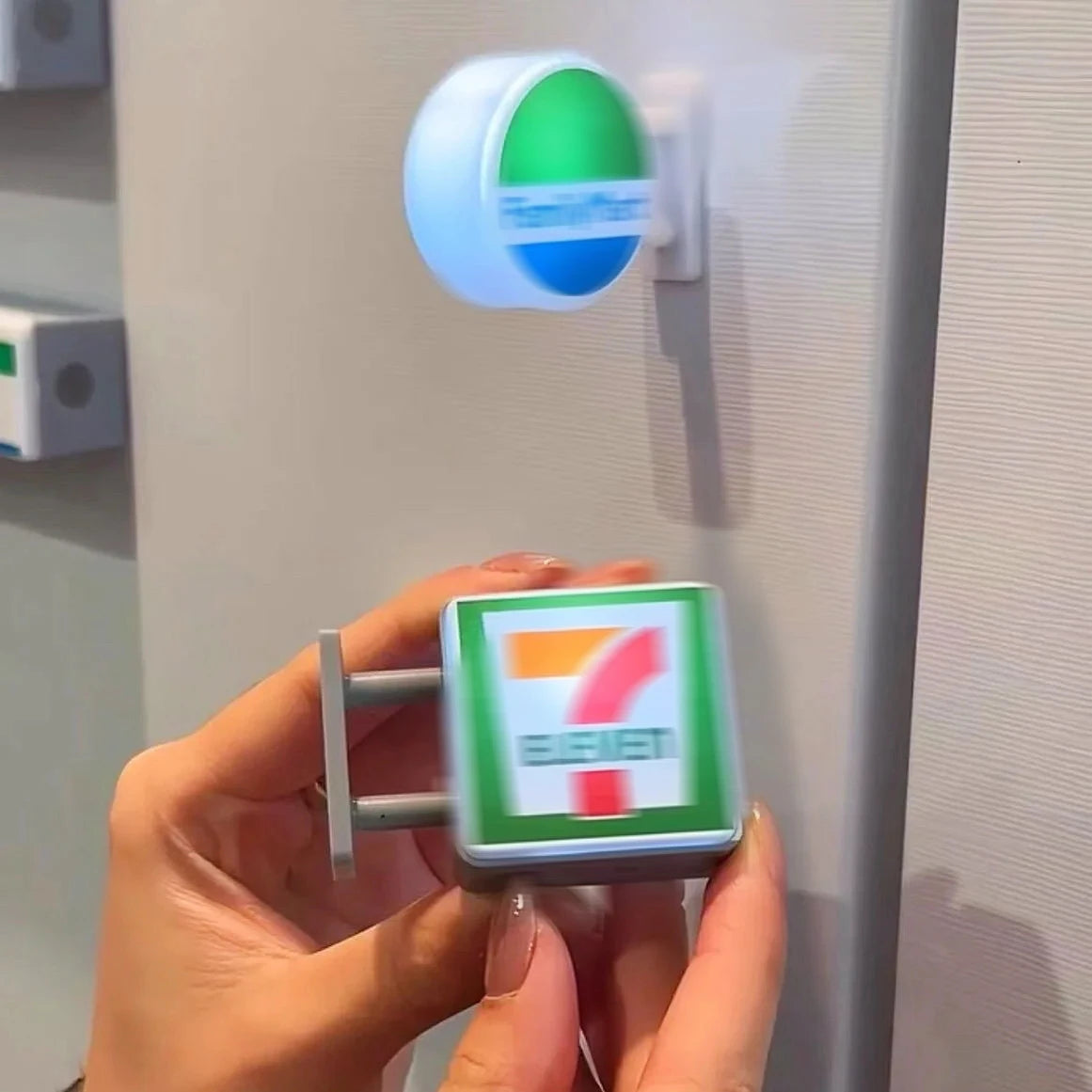 Hot Convenience Store Fridge Magnet Miniature Model Magnetic