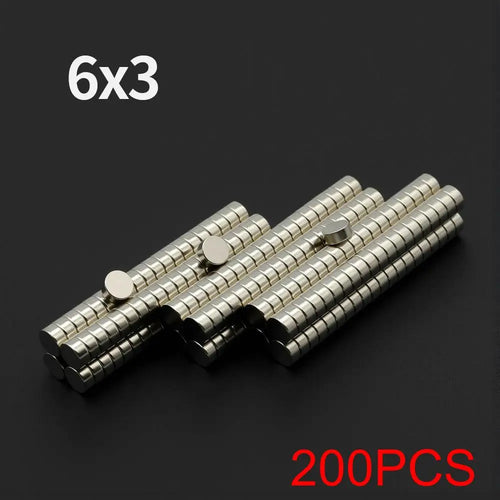 Powerful Neodymium Magnet N35 NdfeB Permanent Magnetic imanes Round