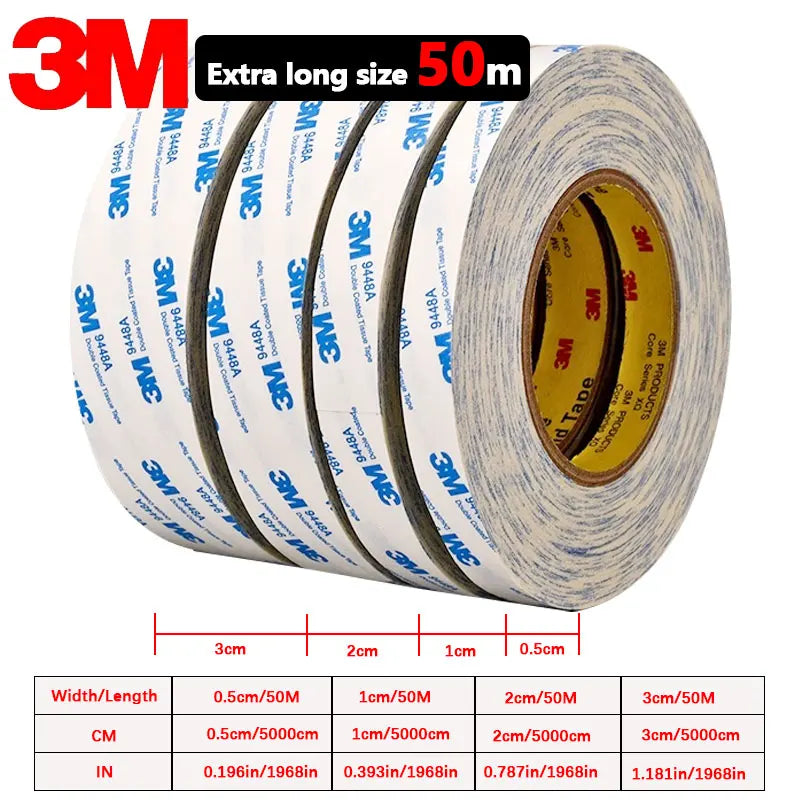 3M 9448A double-sided adhesive, ultra-thin, high viscosity, fixed,