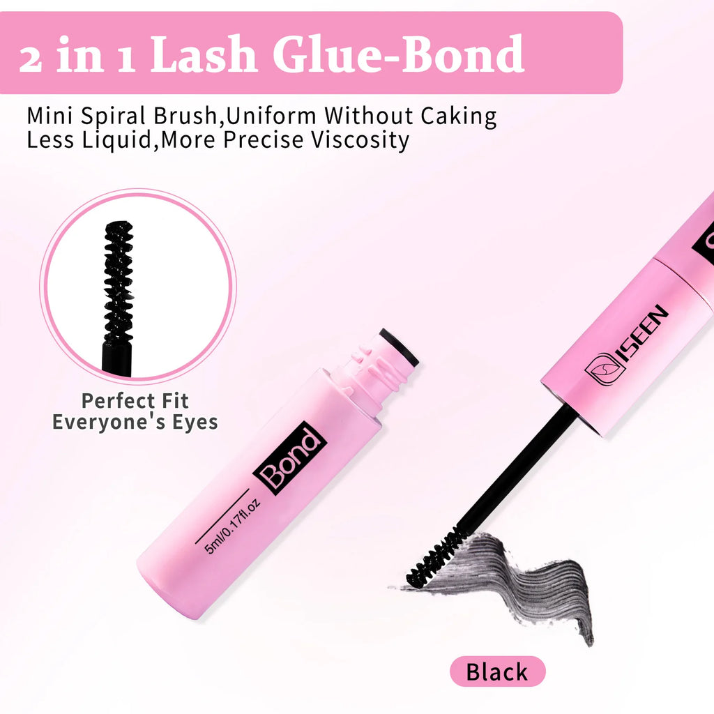 ISEEN Lash Bond and Seal 10ml for Lash Clusters Super Hold