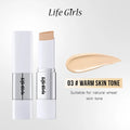 Lazy foundation stick, moisturizing and natural concealer makeup,matte