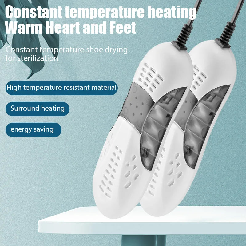 Boots Electric Shoes Dryer Deodorizer with Heat Dehumidifier Device