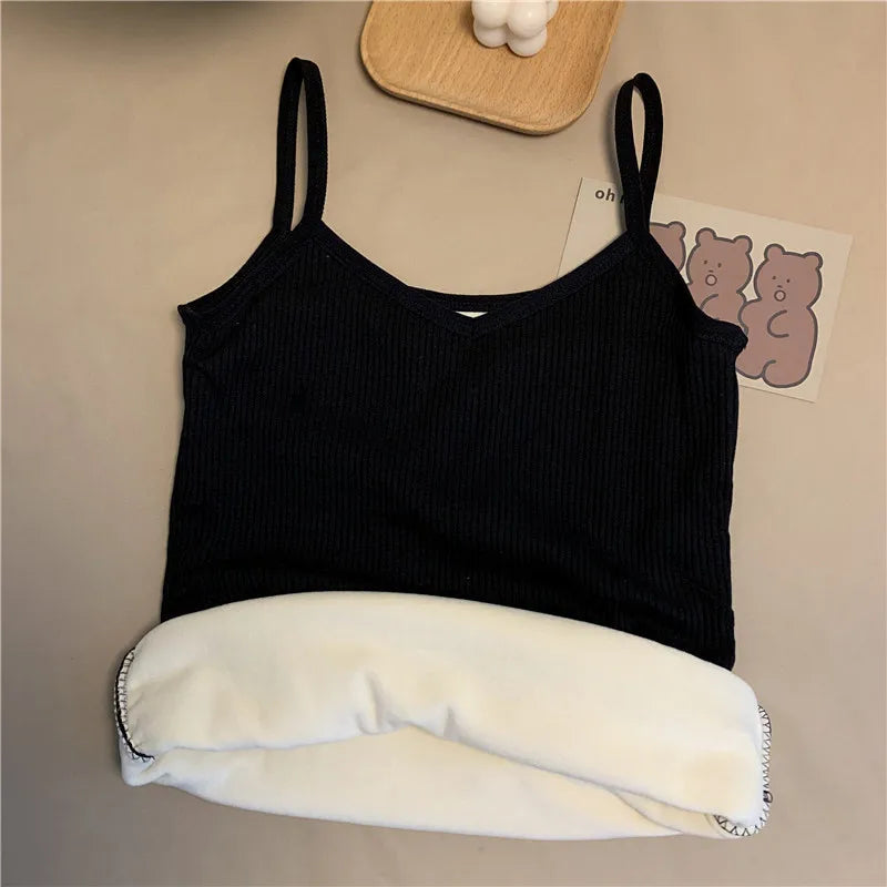 Women Winter Warm Underwear Solid Color Thermal Casual Nightwear Sexy