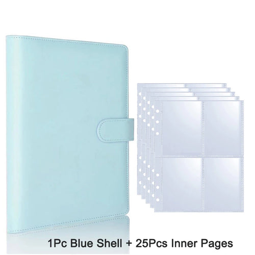 25pcs Page(4 Grids) Photo Card A5-Binder Kpop Photo Albums Idol Cards