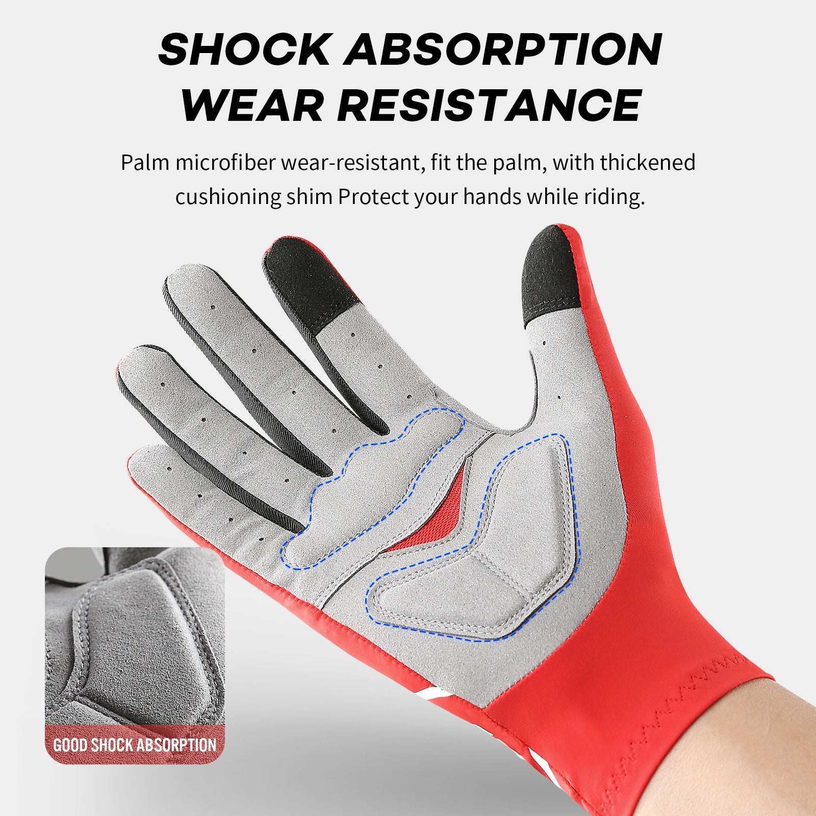 Vilico Professional Outdoor Cycling Gloves With Sensitive Touch Screen