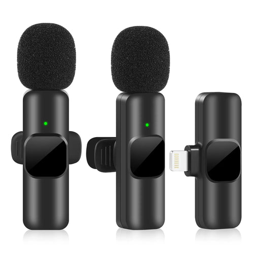  Professional Wireless Microphone for iPhone iPad Laptop Android Live
