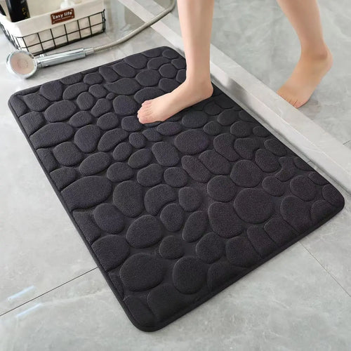 3D Non Slip Bathroom Mat Bath Mats Absorbent Doormat Carpet