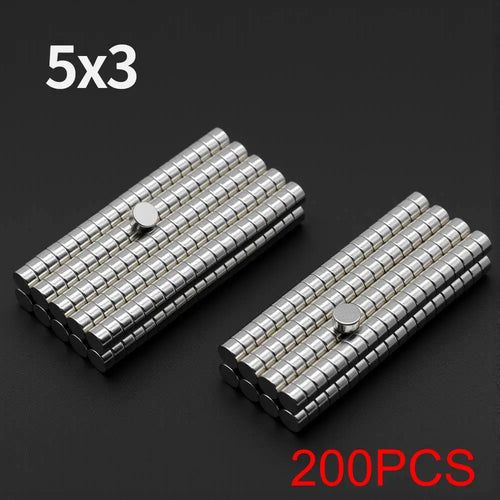 Powerful Neodymium Magnet N35 NdfeB Permanent Magnetic imanes Round