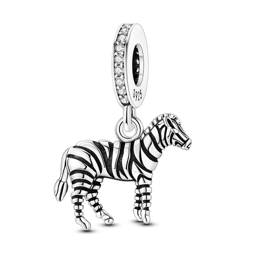 925 Sterling Silver Charms Beads Pendant Tree of Life Dog Elephant