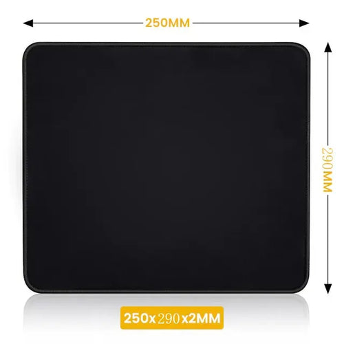 XXL Mouse Pad Black Mousepad Gamer Lager Computer PC Desk Mat 900X400