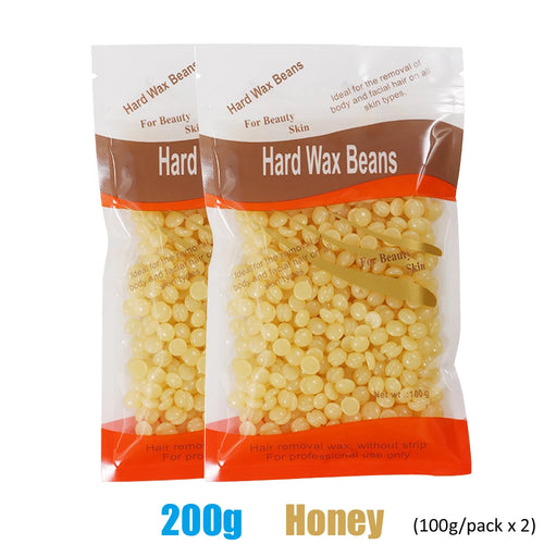 500g/200g/50g Hard Wax Beans for Hair Removal Body European Brazilian