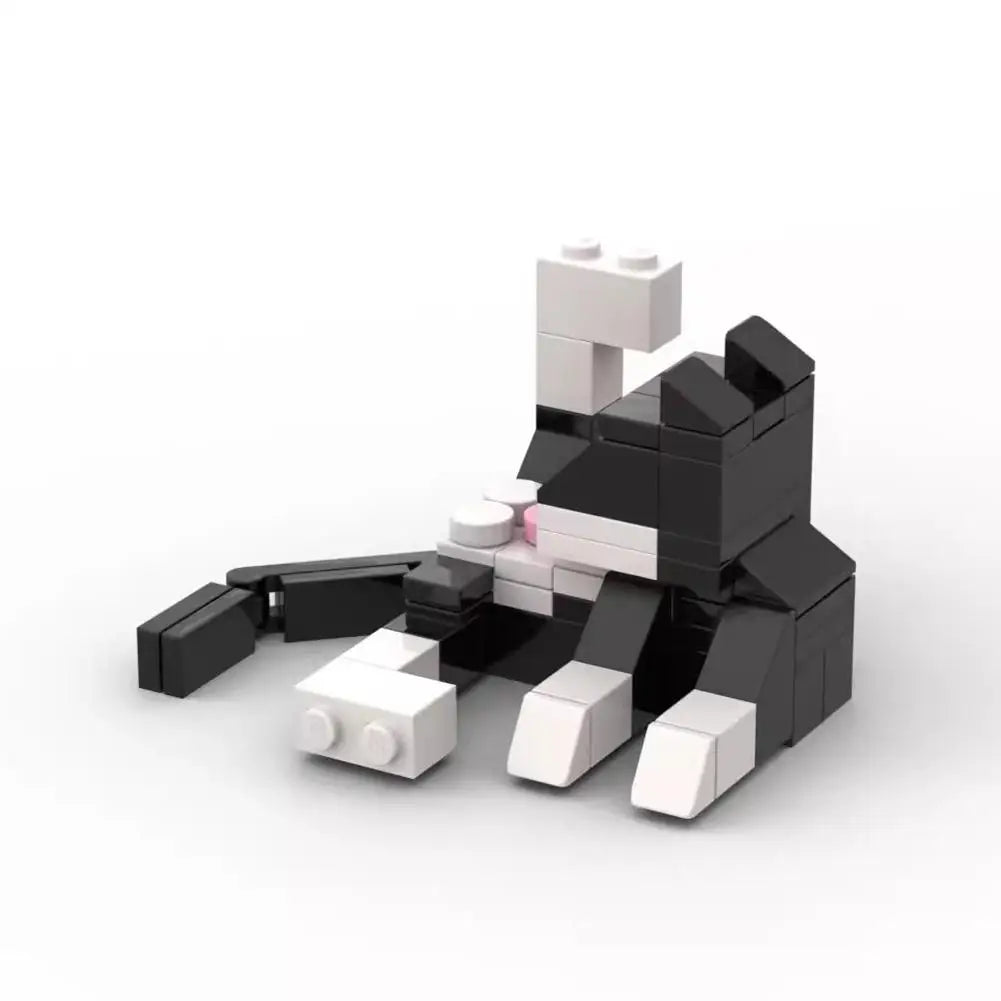 New Licking Butt Cat Building Block Set Compatible for Lego 853792