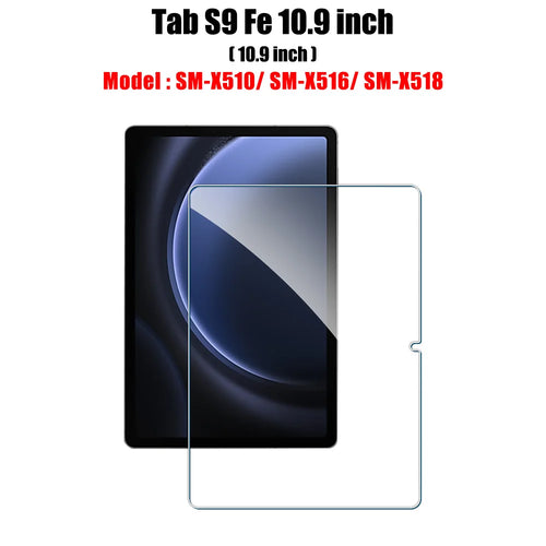 Tempered Glass Screen Protector For Samsung Galaxy Tab S6 Lite A9 Plus