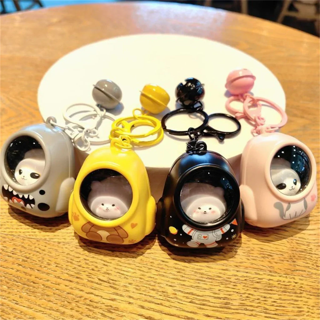 Cute Bear Bag Small Night Light Keychains Kawaii Bags Hang Web