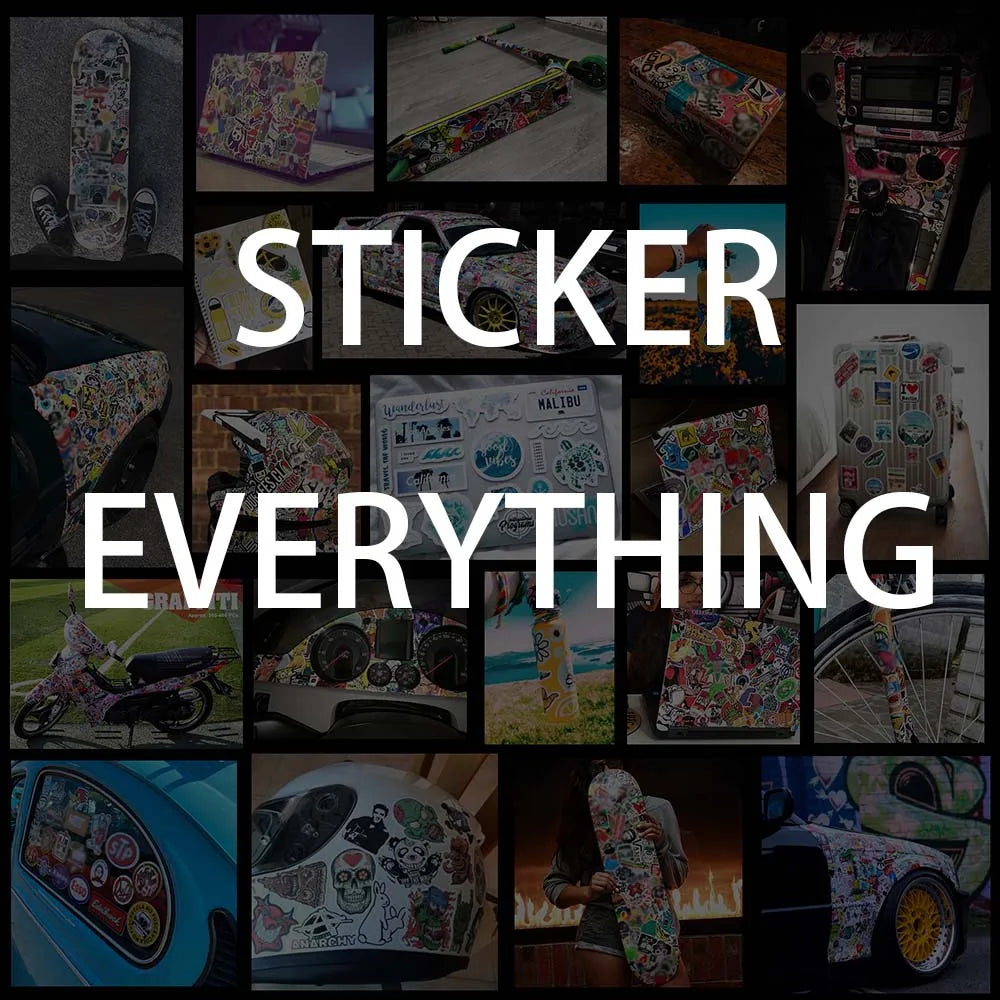 10/20/50/100pcs Cool JDM Stickers Auto Car Modify Motorcycle Scooter