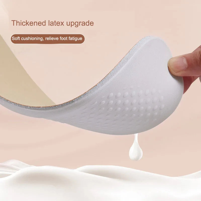 Leather Latex Sports Insole Cowhide Insoles for Shoes Arch Support