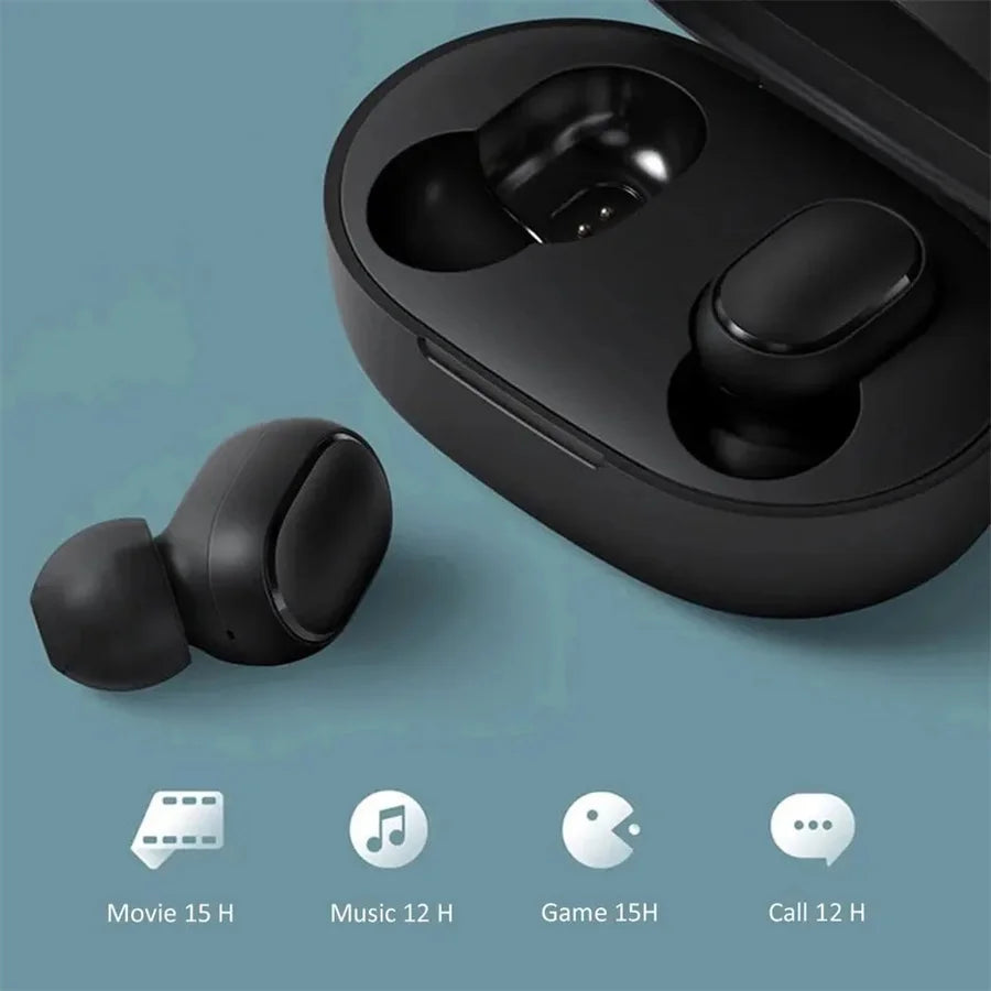 TWS A6S Headset Wireless Earphones Bluetooth Headphones Sport LED
