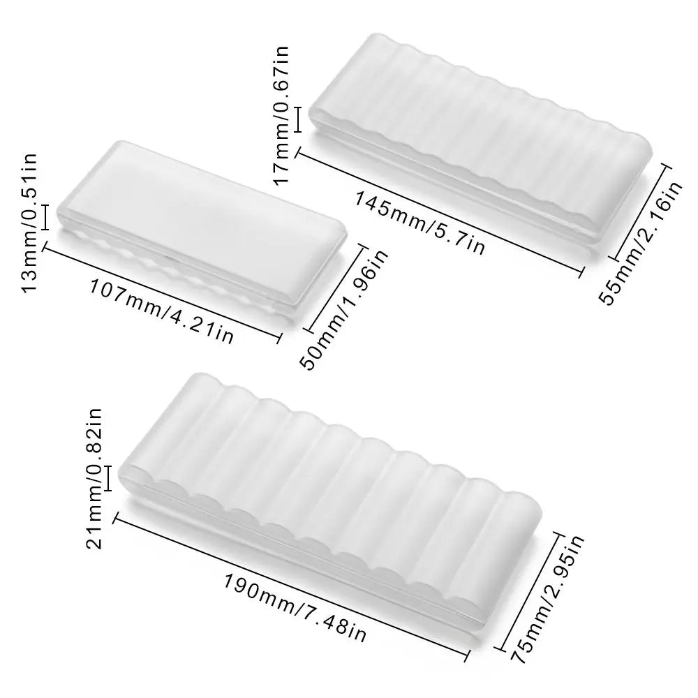 10 Slot Plastic Hard Container Case Battery Storage Box For