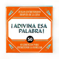 Spanish Mini Size Game Cards " Name That Word !" 50 Pcs Cards Game