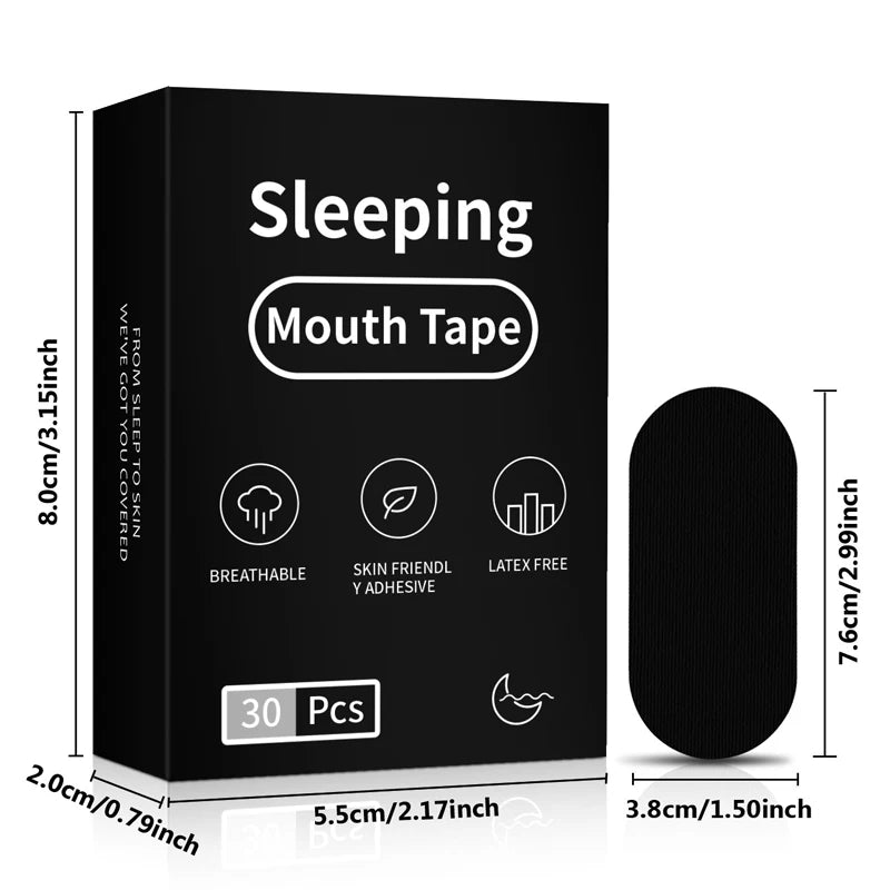 30/60/90Pcs Anti Snoring Mouth Tape Better Sleeping Mouth Breath