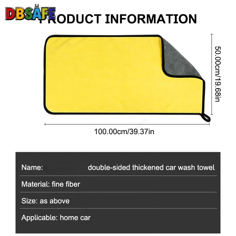 High-end Microfiber Towel Car Wash Towel Detailing Cleaning Cloth Car