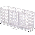 1-piece Diamond Patterned Mirror Cabinet Storage Box, Bathroom,